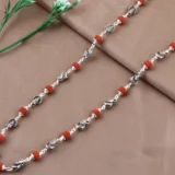 Silver Shivji Rudraksha Mala