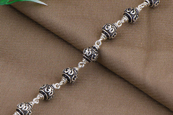 925 Silver OM Bracelet